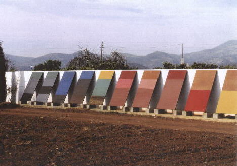 Malerei im Freien, Alcanar, Finca, Spanien